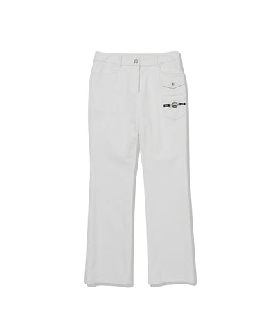 W GN CORDUROY BOOTCUT WOVEN PANTS LR3IT73F