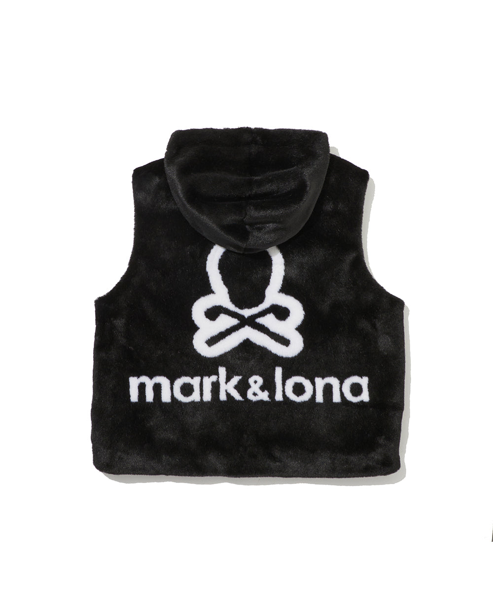 W GN FAKE FUR VEST LR3IV75F
