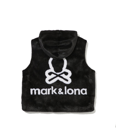 W GN FAKE FUR VEST LR3IV75F