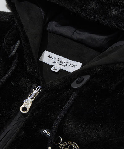W GN FAKE FUR VEST LR3IV75F