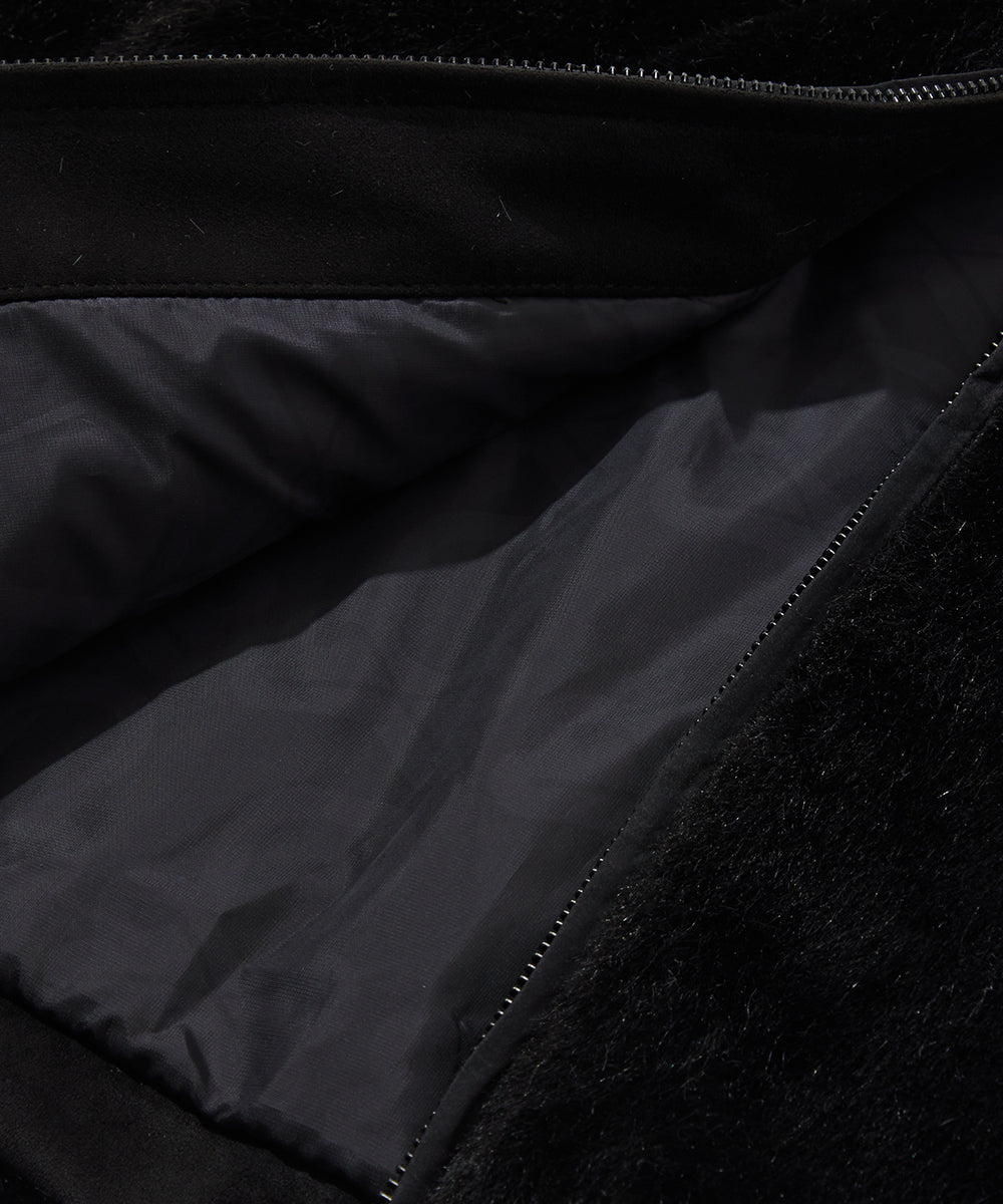 W GN FAKE FUR VEST LR3IV75F