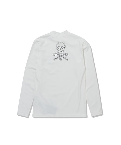 M T-LINE BIG SKULL LS HIGHNECK LR3XA71M