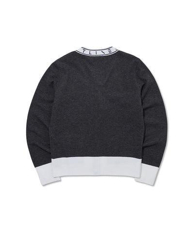 W T-LINE KNIT CARDIGAN LR3XB72F