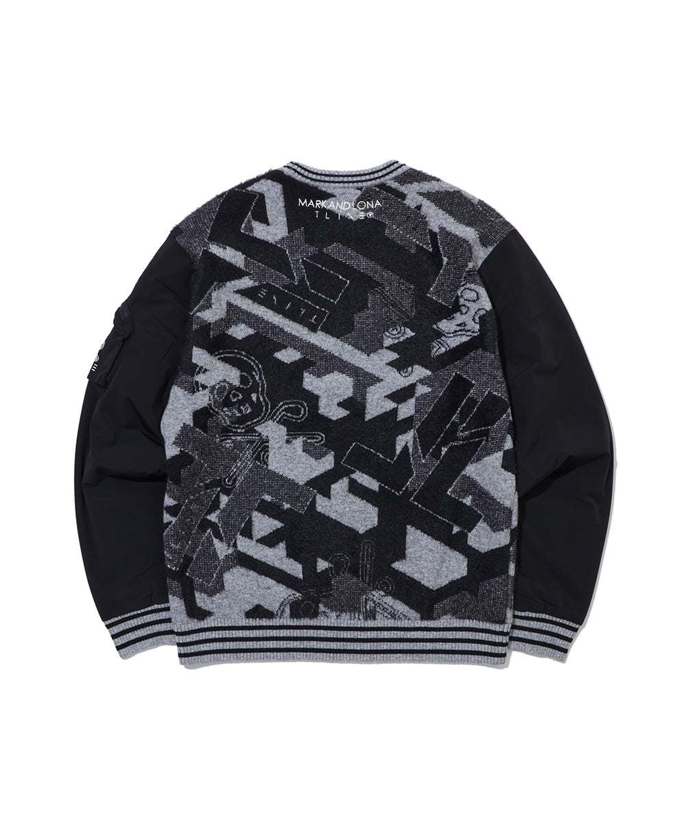 M T-LINE CAMO HYBRID KINT CREW LR3XB75M