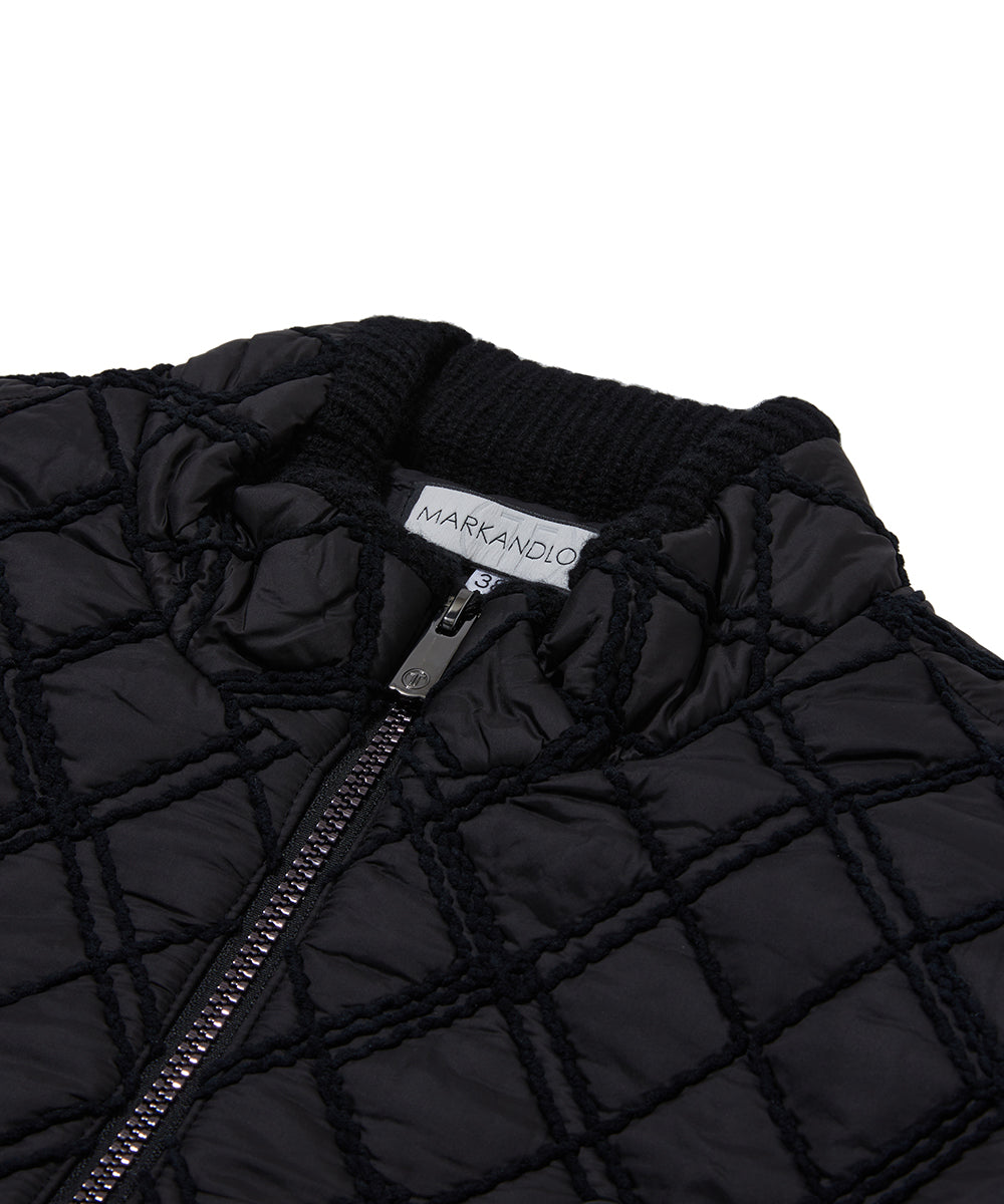 W T-LINE PADDED QUILTING HYBRID JACKET LR3XD74F