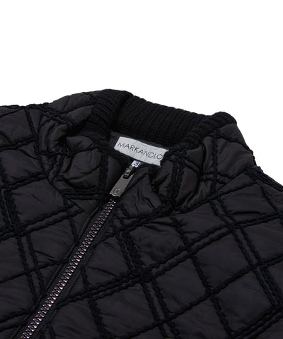 W T-LINE PADDED QUILTING HYBRID JACKET LR3XD74F