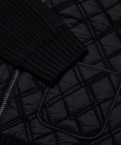 W T-LINE PADDED QUILTING HYBRID JACKET LR3XD74F