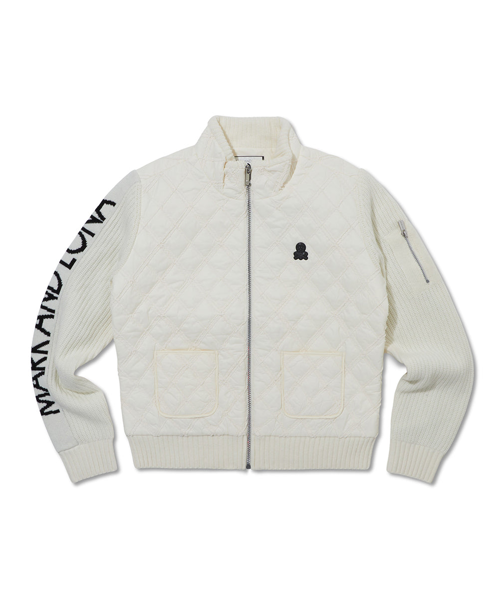 W T-LINE PADDED QUILTING HYBRID JACKET LR3XD74F