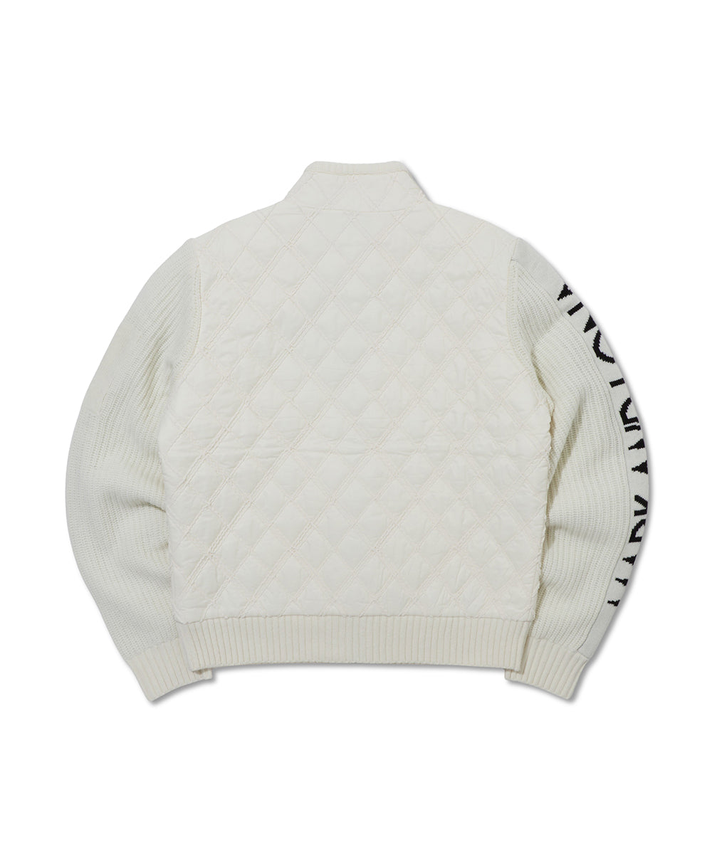 W T-LINE PADDED QUILTING HYBRID JACKET LR3XD74F