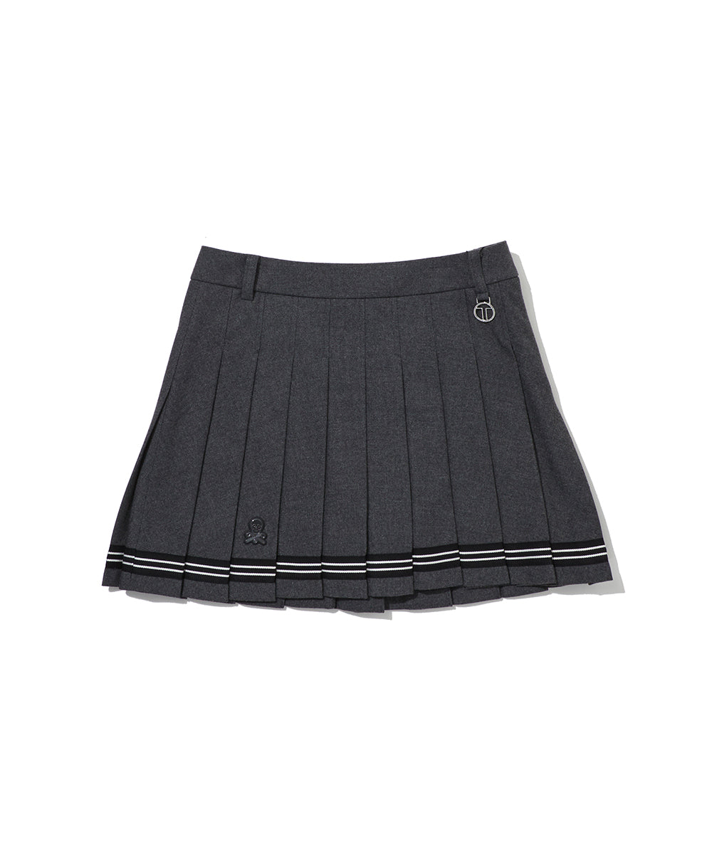 W T-LINE VOLUME POCKET T/R PLEATS SKIRT LR3XE73F
