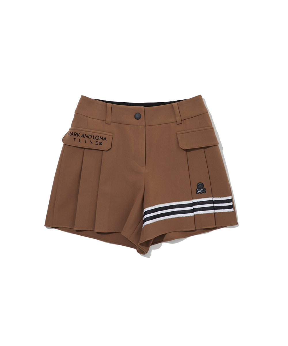 W T-LINE PLEATS SHORT PANTS LR3XF72F