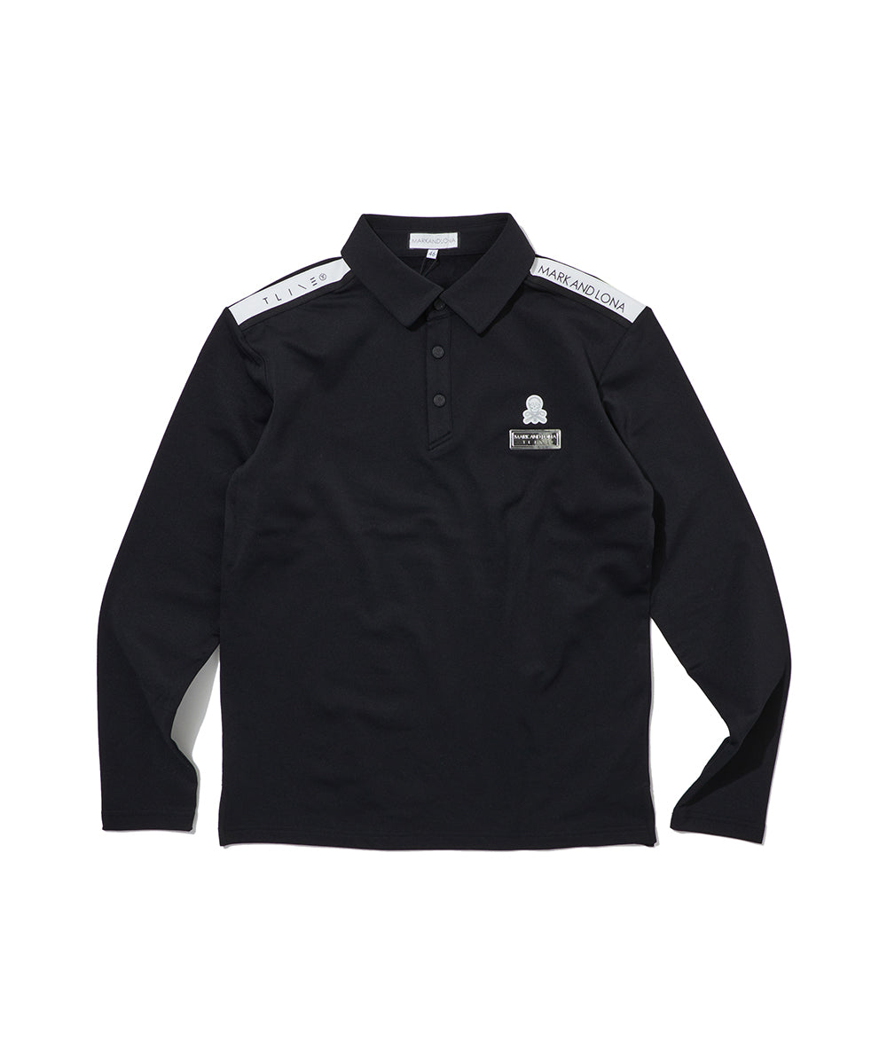 M T-LINE BACK BRUSH PQ LS POLO LR3XP72M