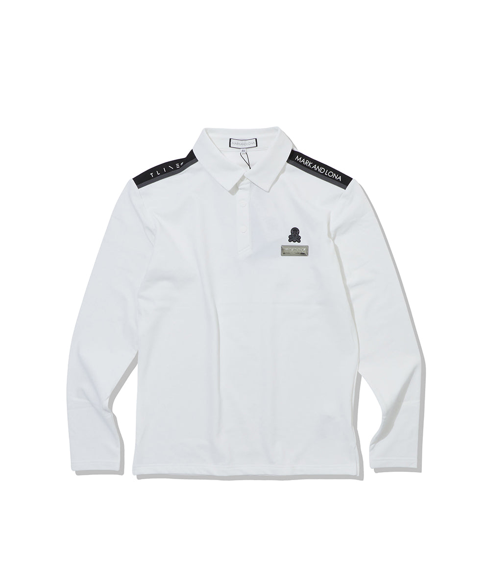 M T-LINE BACK BRUSH PQ LS POLO LR3XP72M