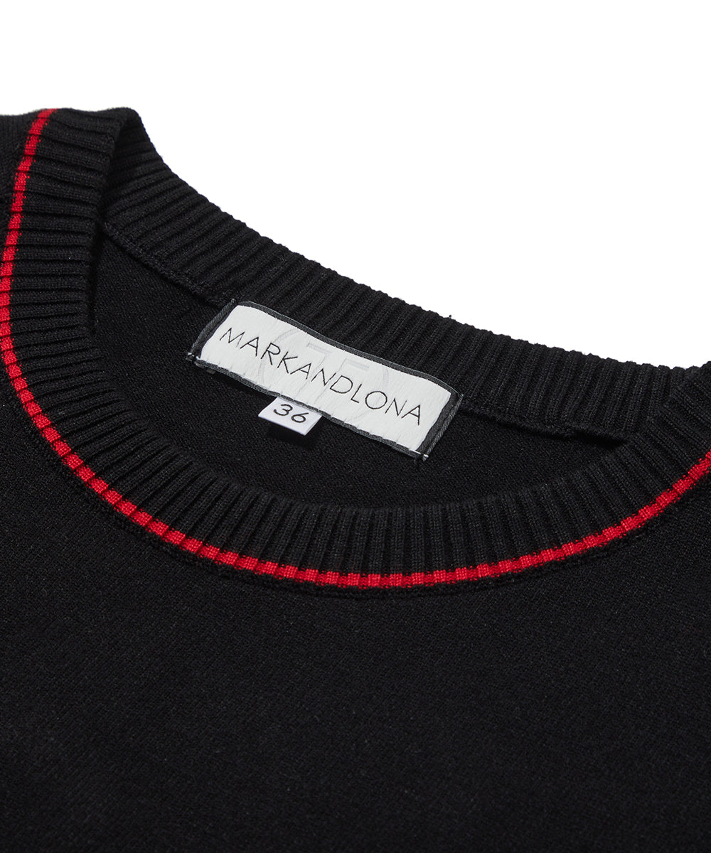 W T-LINE KNIT PULLOVER VEST LR3XV71F