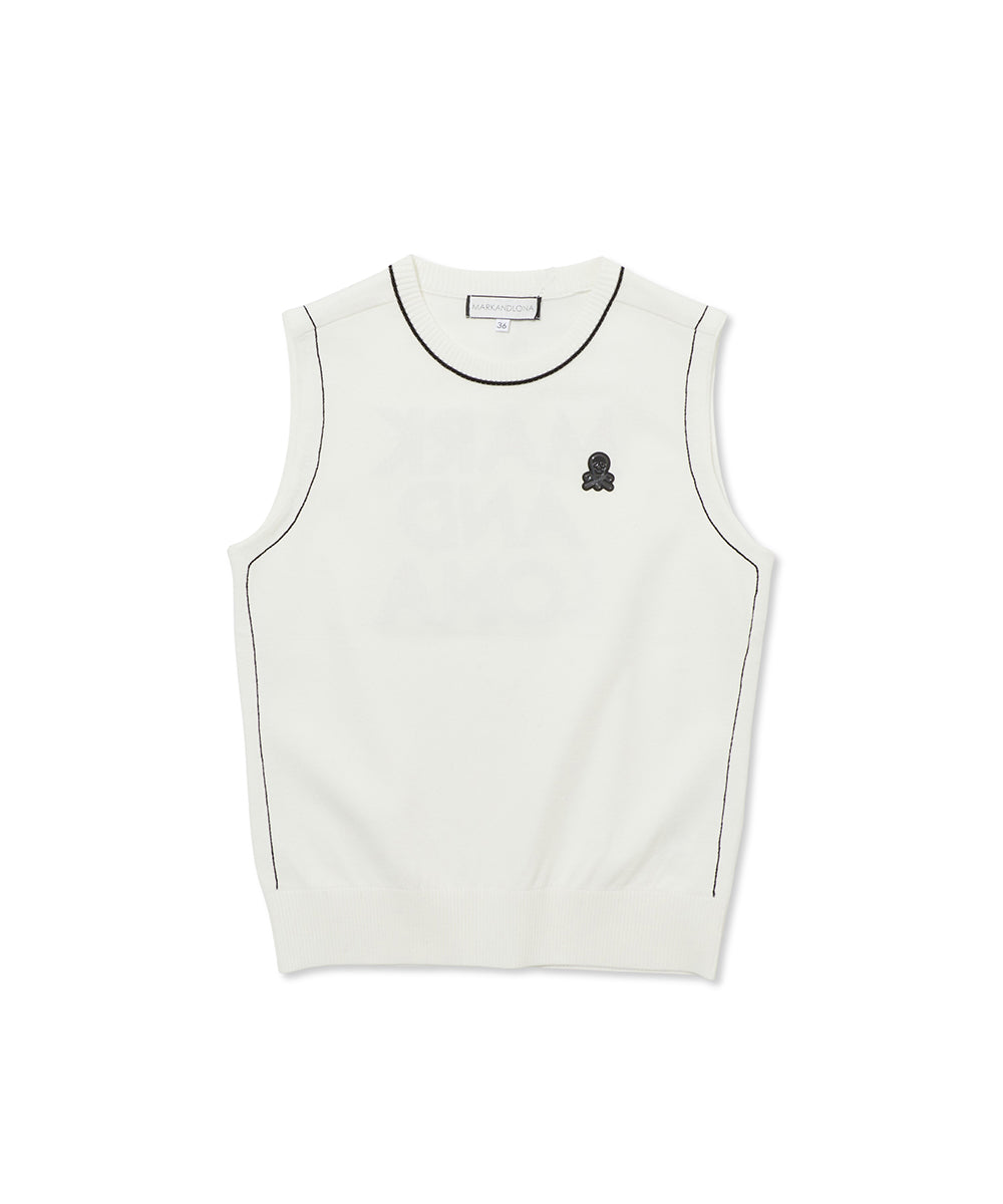 W T-LINE KNIT PULLOVER VEST LR3XV71F