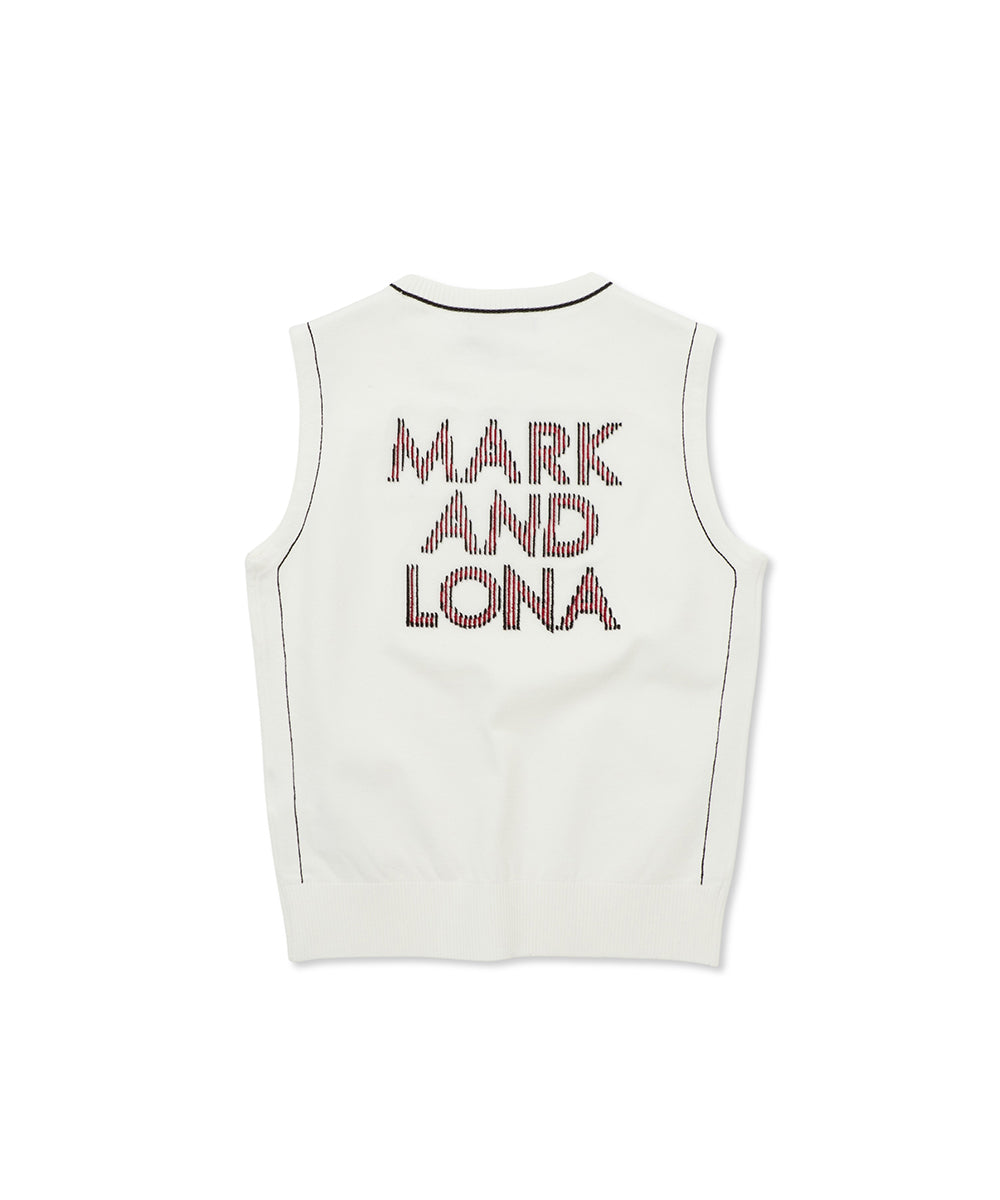 W T-LINE KNIT PULLOVER VEST LR3XV71F
