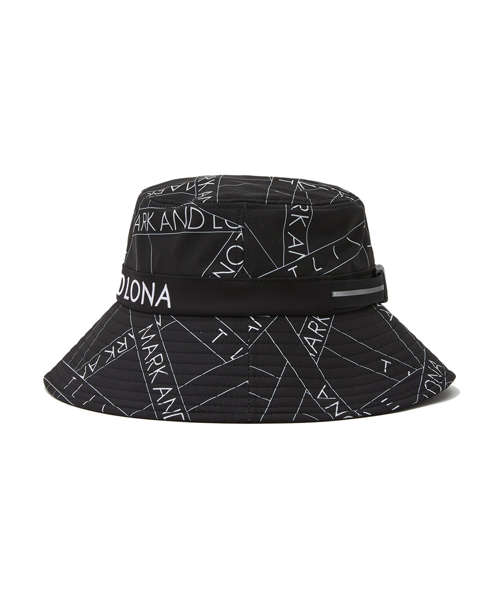 U T-LINE LOGO PATTERN BUCKET HAT LR3YJ78U