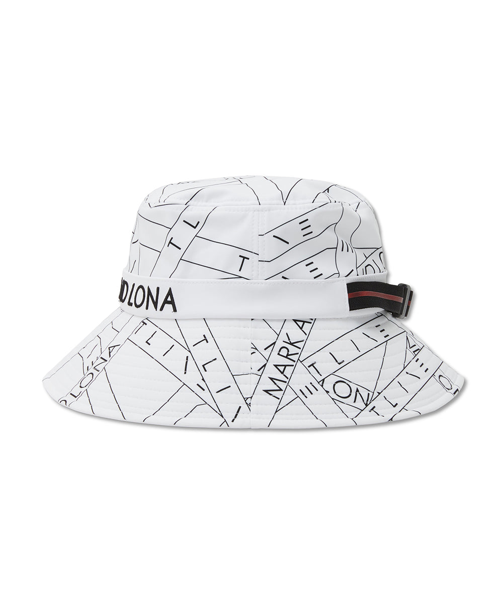 U T-LINE LOGO PATTERN BUCKET HAT LR3YJ78U