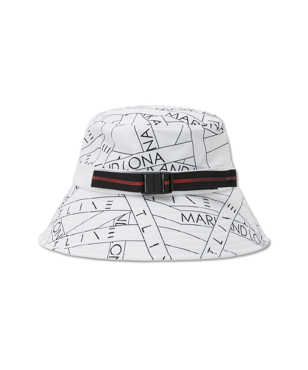 U T-LINE LOGO PATTERN BUCKET HAT LR3YJ78U
