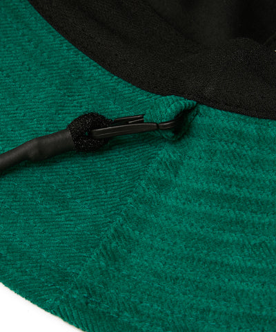 U GN LOGO PATTERN CORDUROY BUCKET HAT LR3YJ82U
