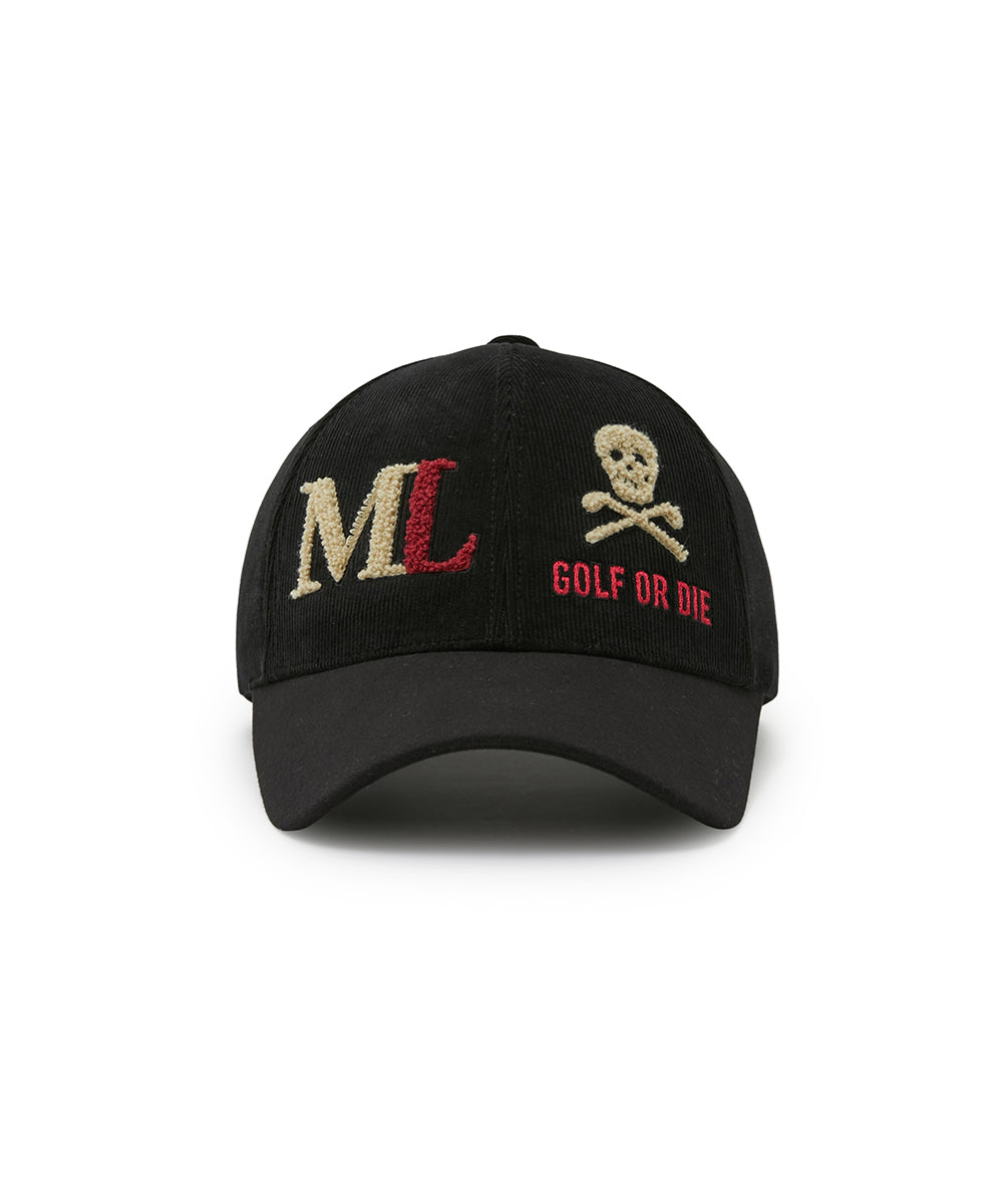 U GN CORDUROY LEATHER MIXED CAP LR3YP83U