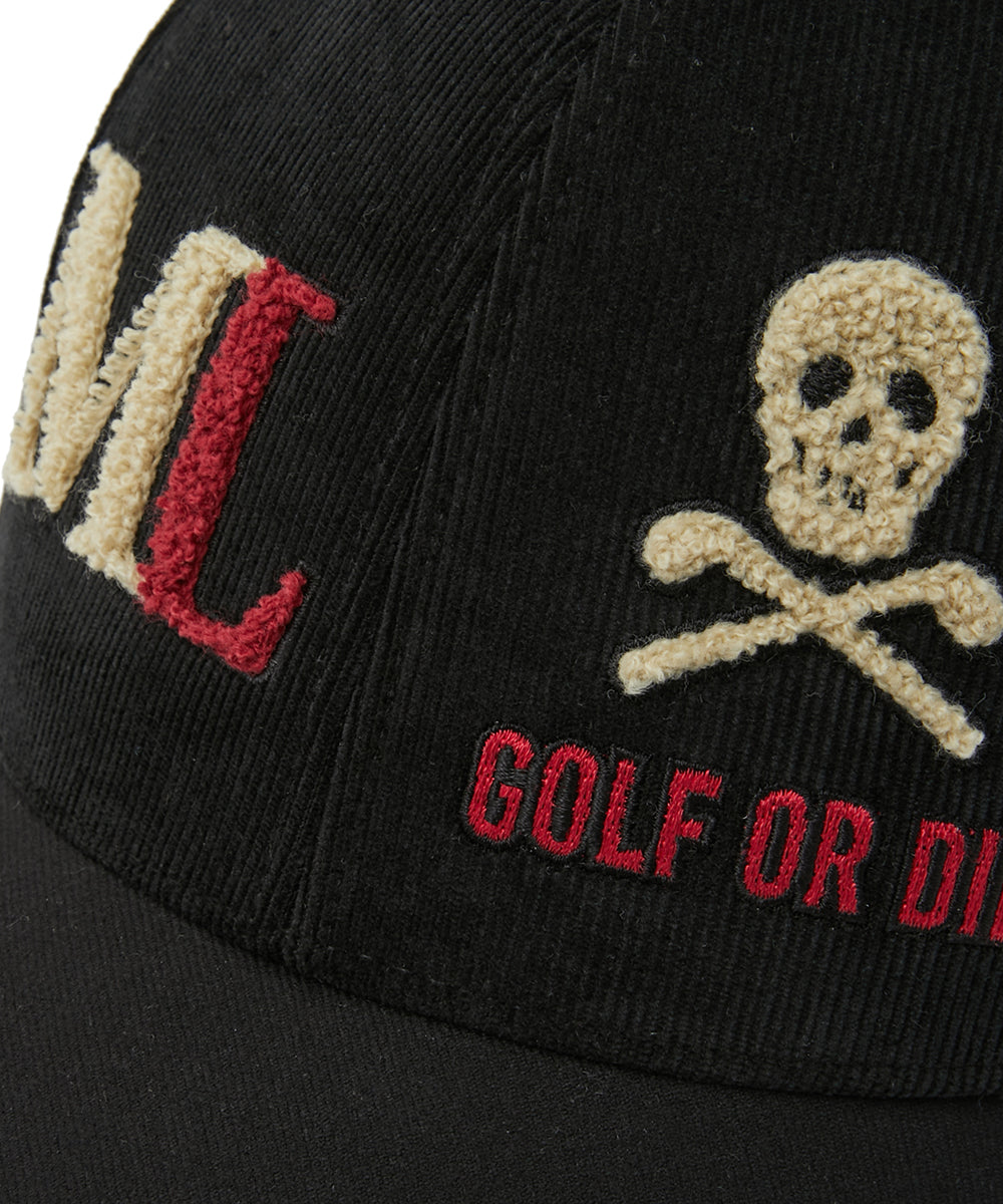 U GN CORDUROY LEATHER MIXED CAP LR3YP83U