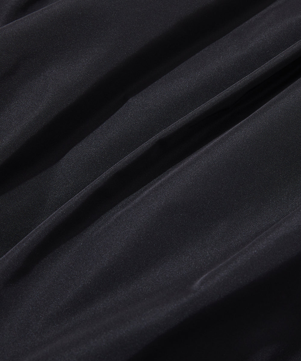 W T-LINE PADDED PLEATS LONG SKIRT LR4XE78F