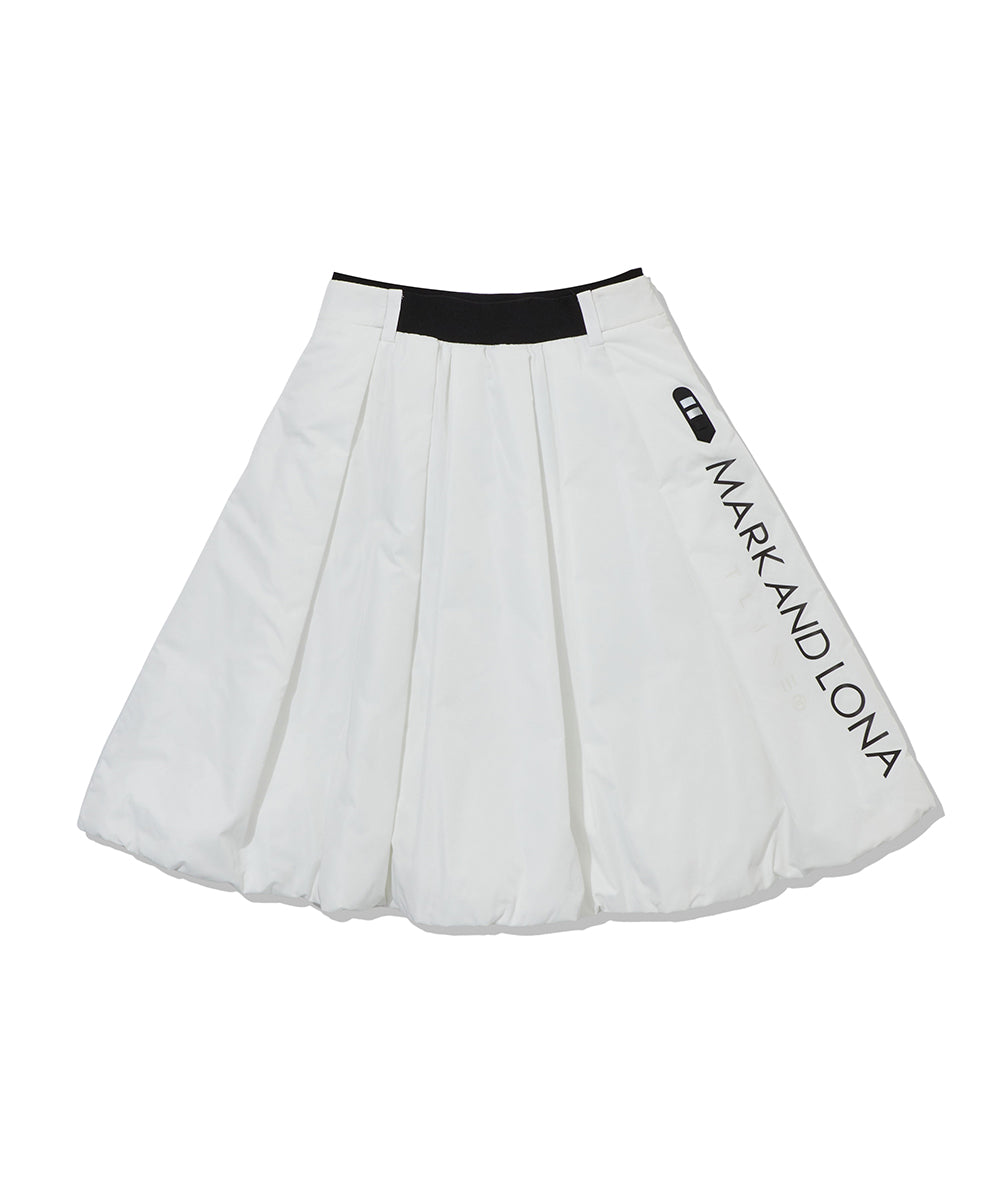 W T-LINE PADDED PLEATS LONG SKIRT LR4XE78F