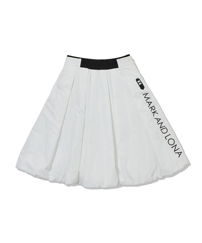 W T-LINE PADDED PLEATS LONG SKIRT LR4XE78F