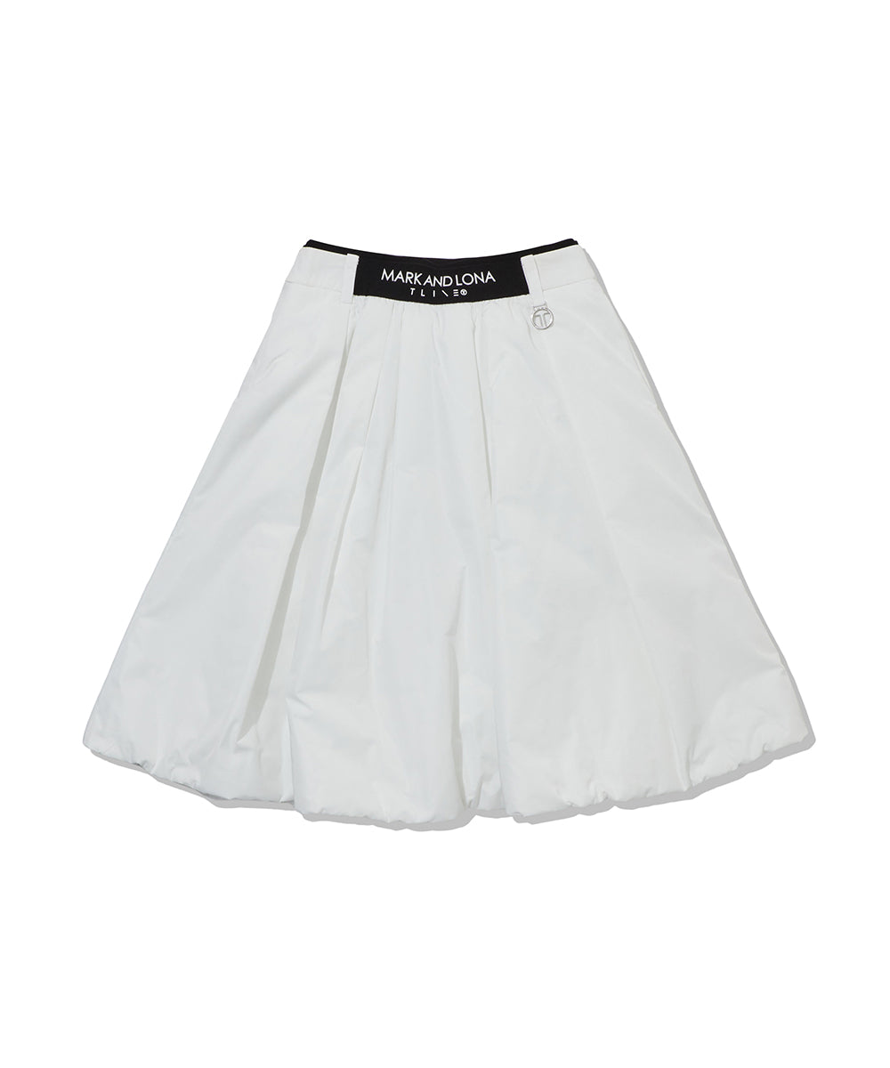 W T-LINE PADDED PLEATS LONG SKIRT LR4XE78F