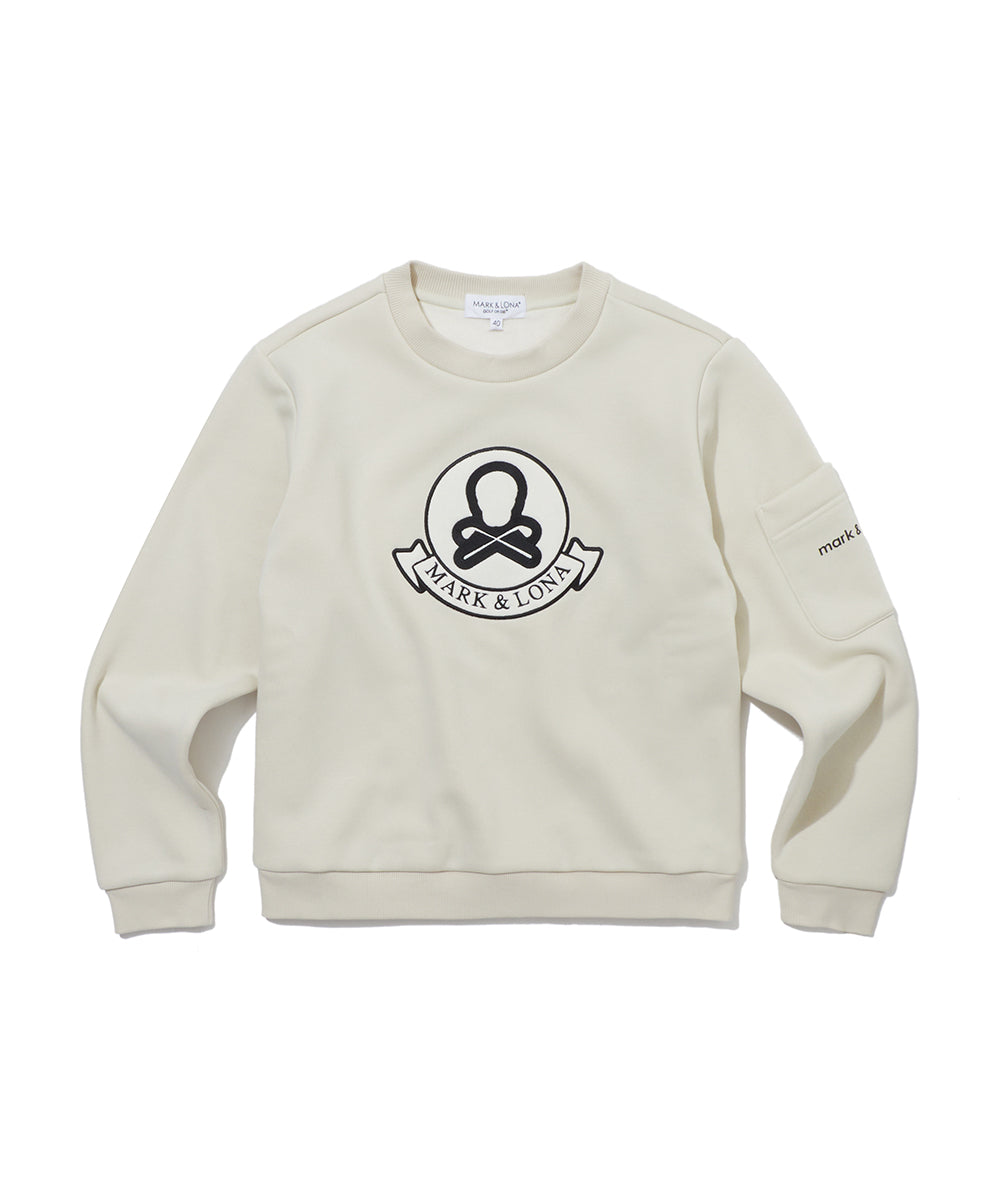 W GN BLANK SKULL JERSEY CREW LR4IC91F