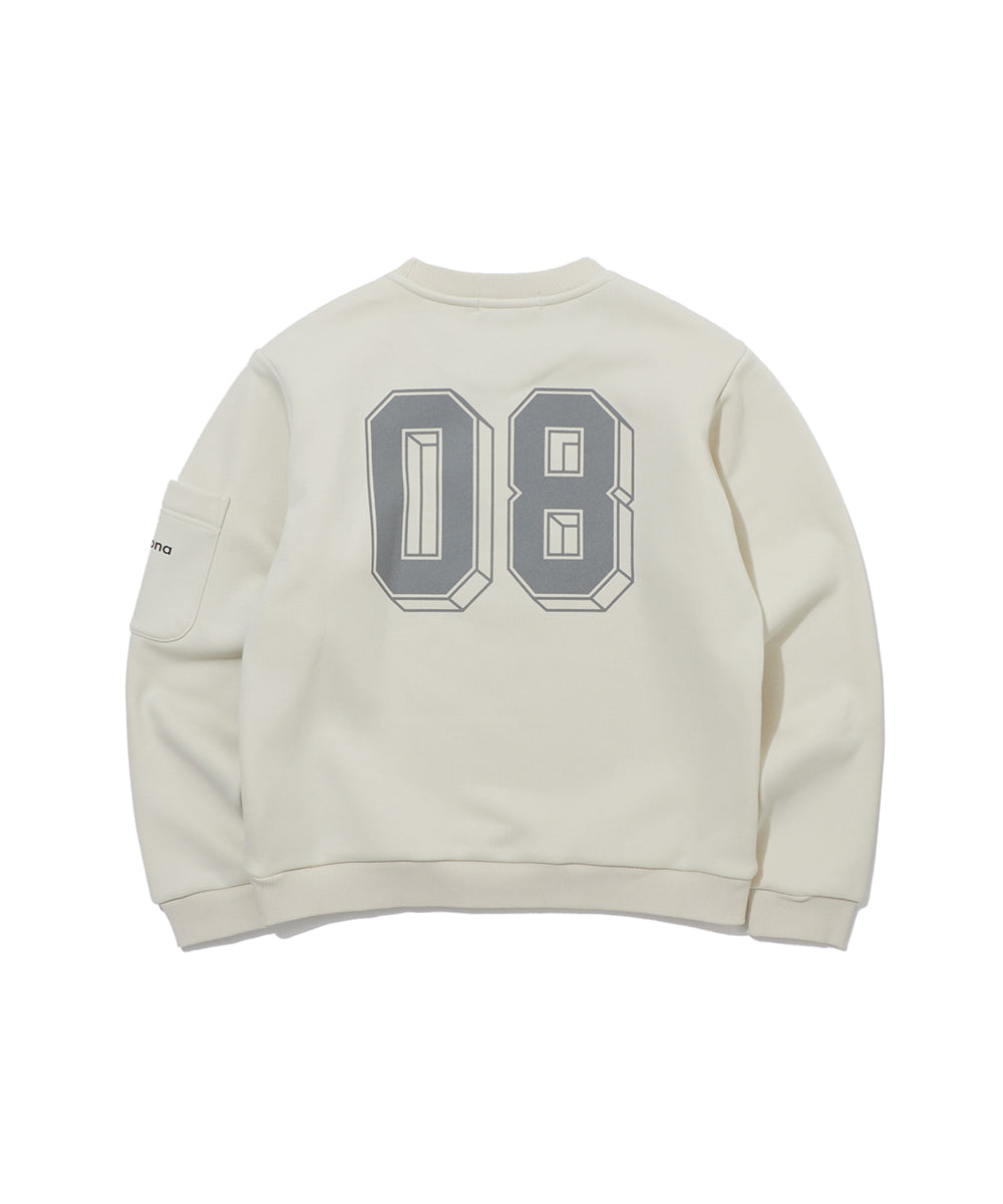 W GN BLANK SKULL JERSEY CREW LR4IC91F