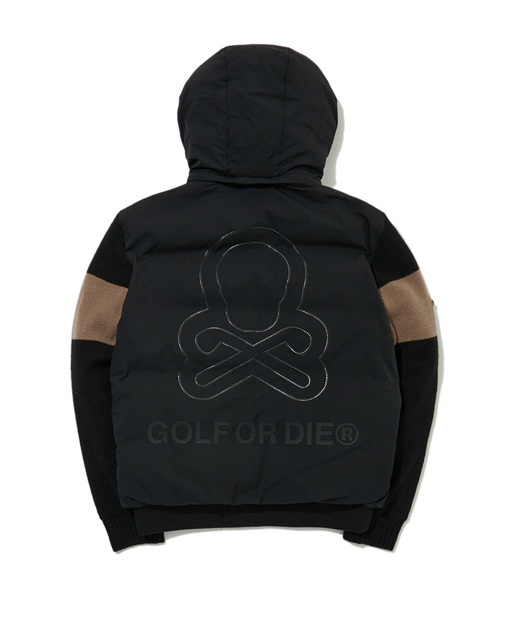 M GN KNIT MIX HYBRID DOWN OUTER LR4ID71M