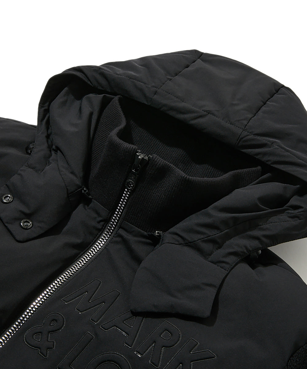 M GN KNIT MIX HYBRID DOWN OUTER LR4ID71M