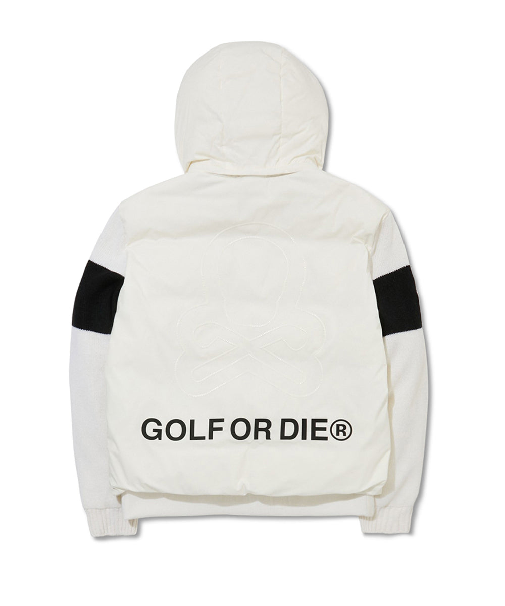 M GN KNIT MIX HYBRID DOWN OUTER LR4ID71M