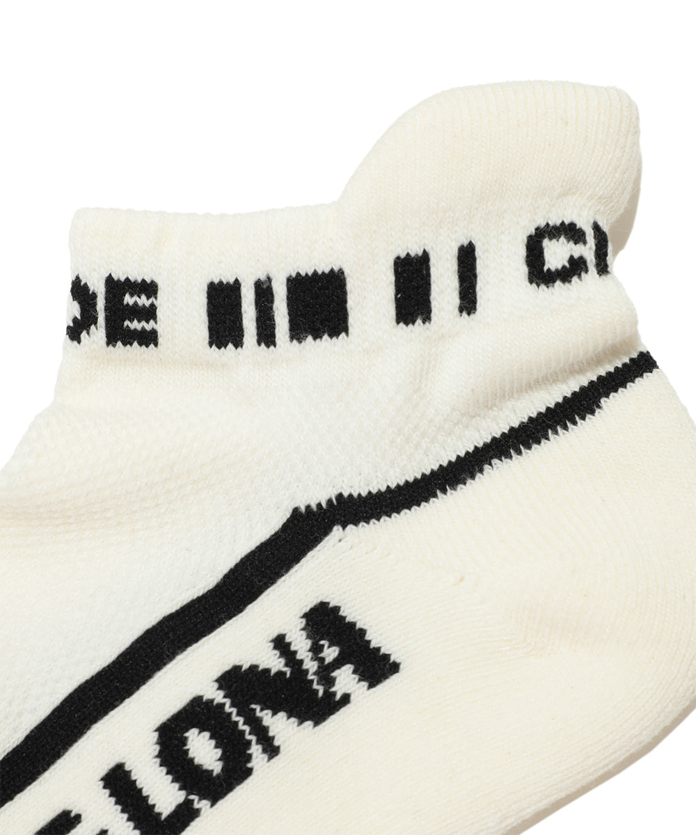 U CD LAUREL WREATH LOGO POINT UNDER SOCKS LQ3YS72F