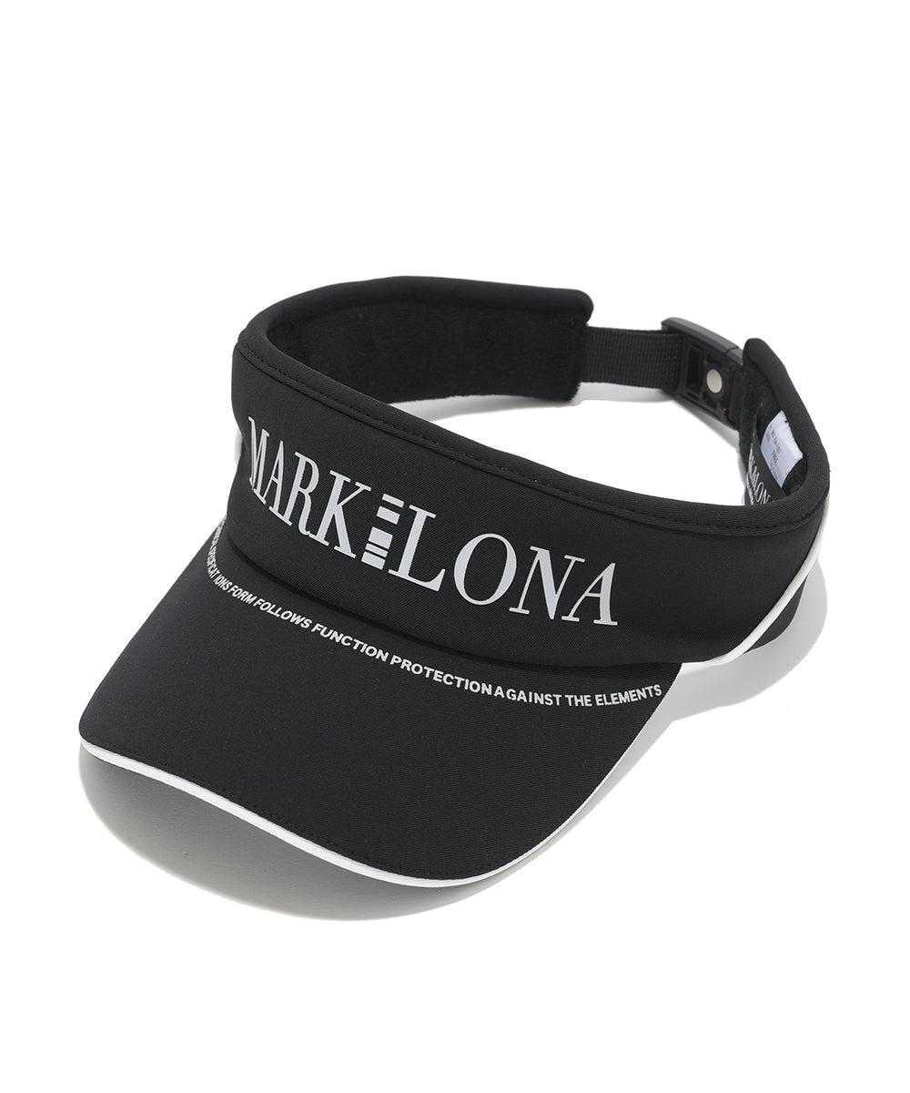 U CD FRONT SOLID LOGO & TEXT LOGO VISOR LR2YY57U