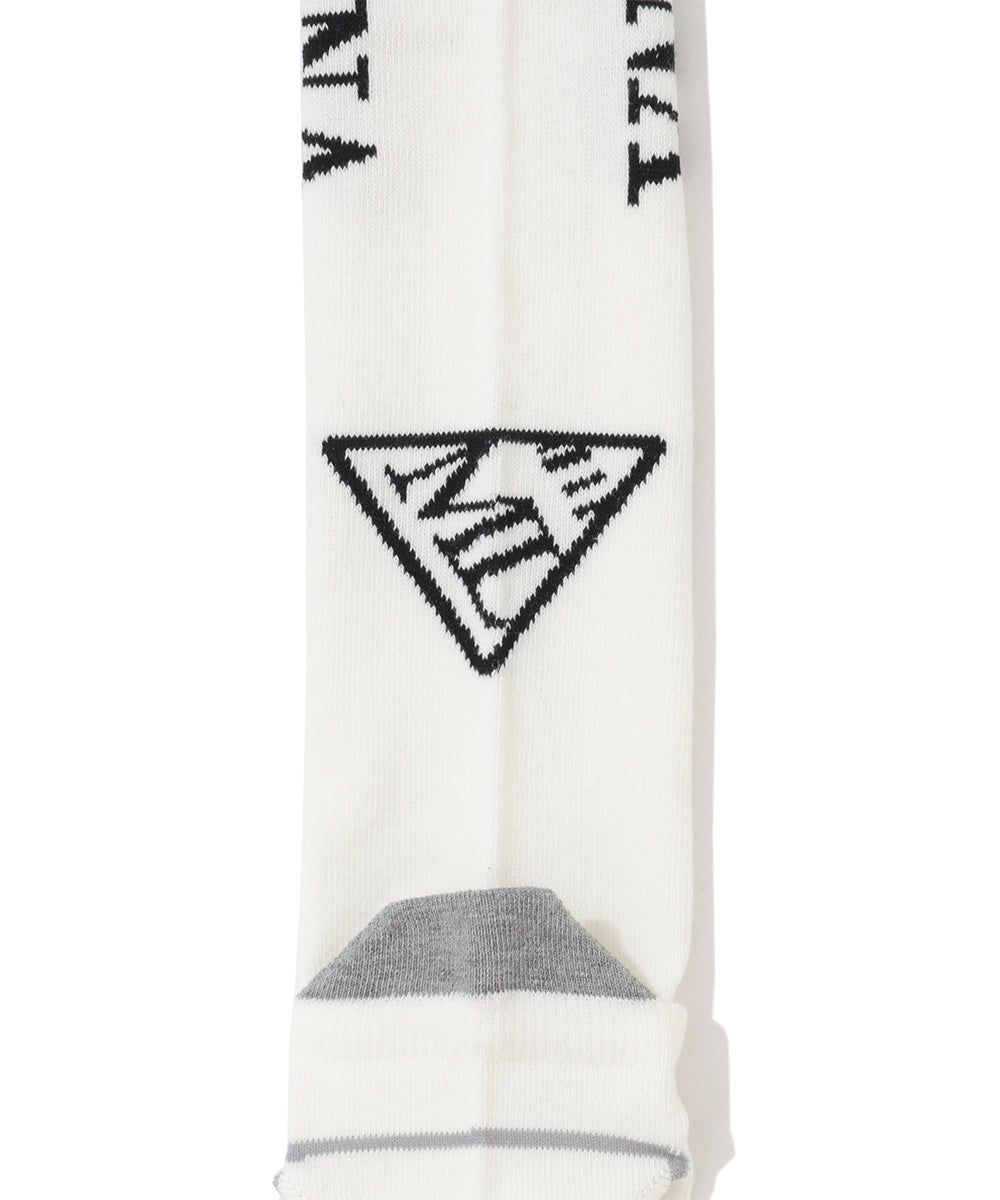 W CD VERTICAL LOGO POINT KNEE SOCKS LR3YS71F