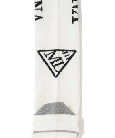 W CD VERTICAL LOGO POINT KNEE SOCKS LR3YS71F