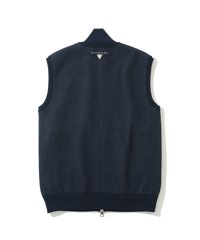 M CD FULL ZIP-UP KNIT VEST LQ1CV54M