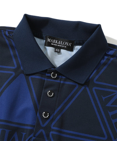 M CD TRIANGLE PATTERN SS POLO LQ2CX57M