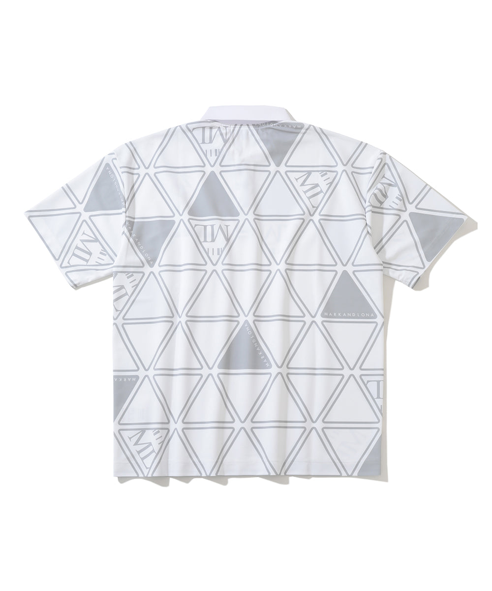 M CD TRIANGLE PATTERN SS POLO LQ2CX57M