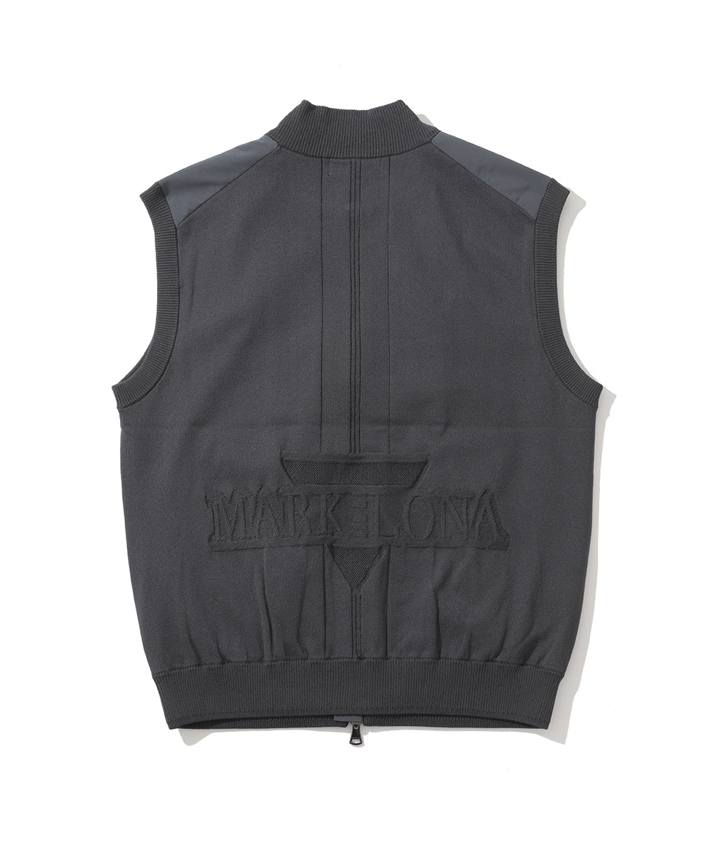 M CD KNIT HYBRID FULL-ZIP VEST LR1CV53M