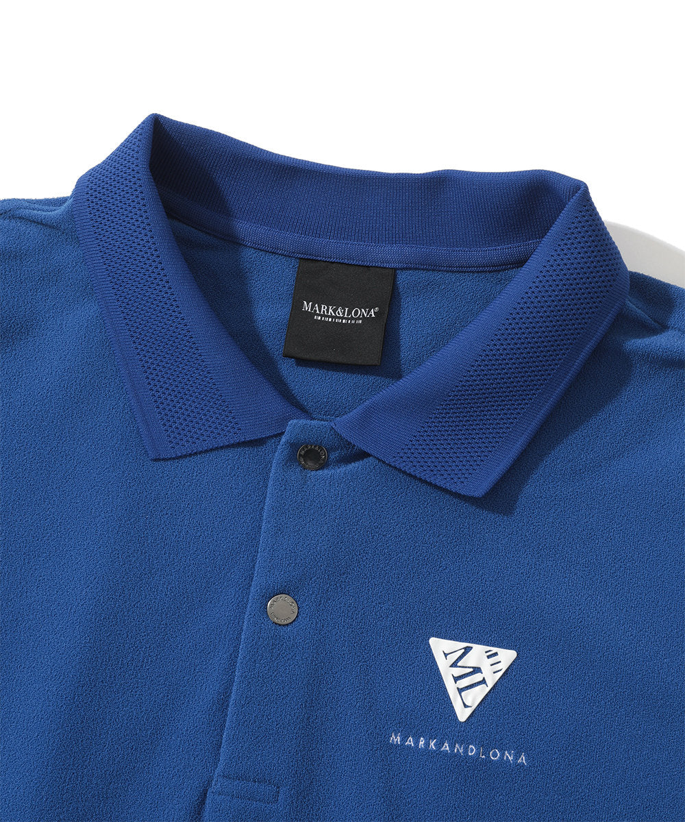 M CD TRIANGLE & COLLAR MESH POINT SS POLO LR2CX53M