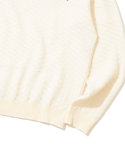 M CD THERMAL KNIT CREW LR4CB52M