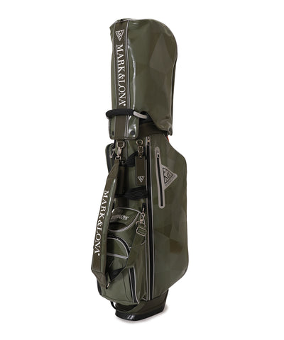 U CD GEOMETRY PATTERN SYNTHETIC LEATHER CADDIE BAG LQ3ZC51U