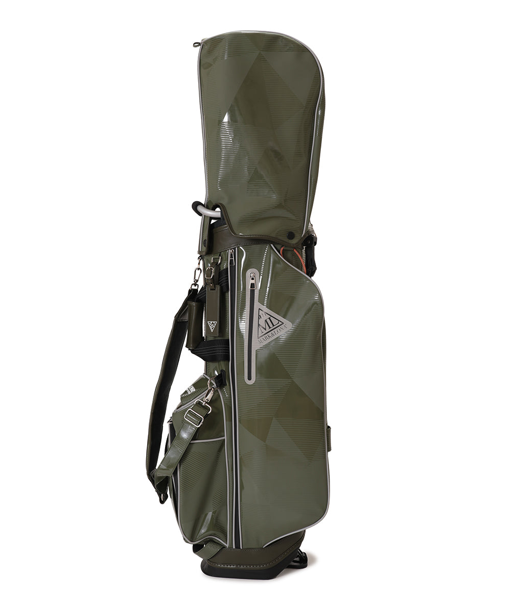 U CD GEOMETRY PATTERN SYNTHETIC LEATHER CADDIE BAG LQ3ZC51U