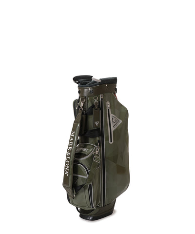 U CD GEOMETRY PATTERN SYNTHETIC LEATHER CADDIE BAG LQ3ZC51U