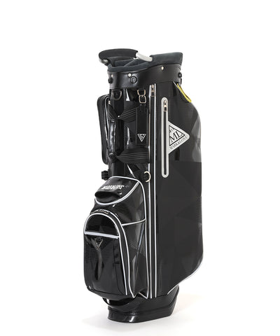 U CD GEOMETRY PATTERN SYNTHETIC LEATHER CADDIE BAG LQ3ZC51U