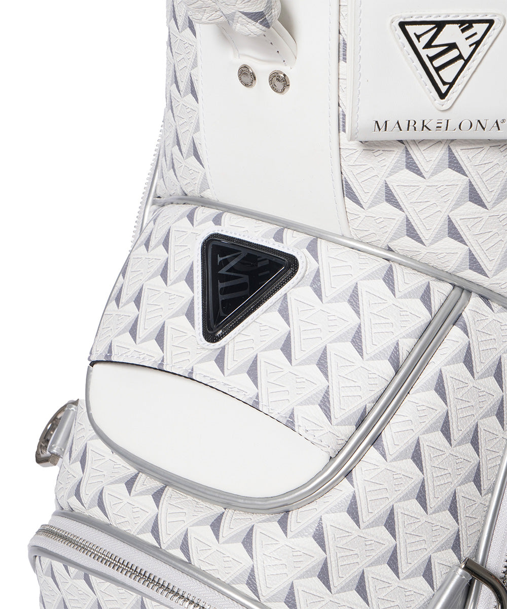 U CD PYRAMID STUD PATTERN SYNTHETIC LEATHER CADDIE BAG LR1ZC52U
